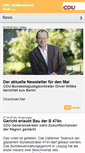 Mobile Screenshot of cdu-waltrop.de